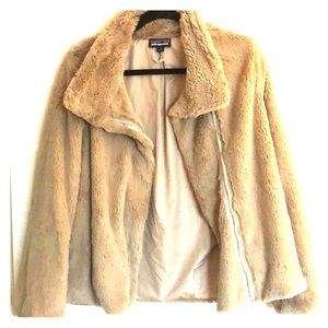 Patagonia Teddybear Tan Furry Jacket, M